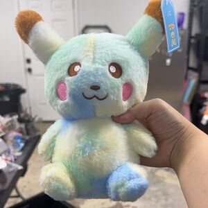 👉 Colorful Pastel Pikachu Plush | Exact Item Shown